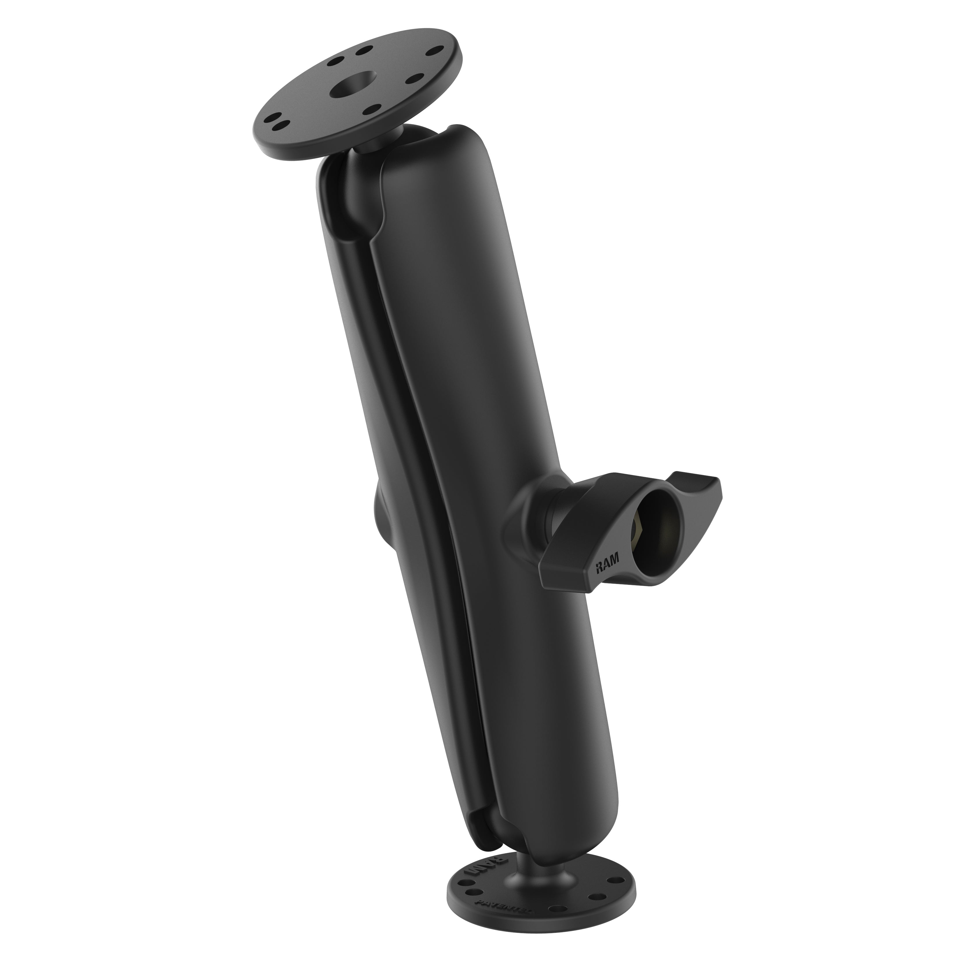 RAM dubbele bal montage met metalen knop c maat lang - RAM Mounts RAM-101MU-D