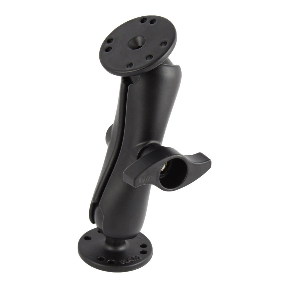 RAM dubbele bal montage met metalen knop c maat medium - RAM Mounts RAM-101MU