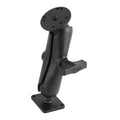 RAM dubbele bal mount met ronde rechthoekige platen medium - RAM Mounts RAM-101U-225