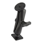 RAM Dubbele Bal Mount met Ronde & Rechthoekige Platen - Medium - RAM Mounts RAM-101U-225 afbeelding 1