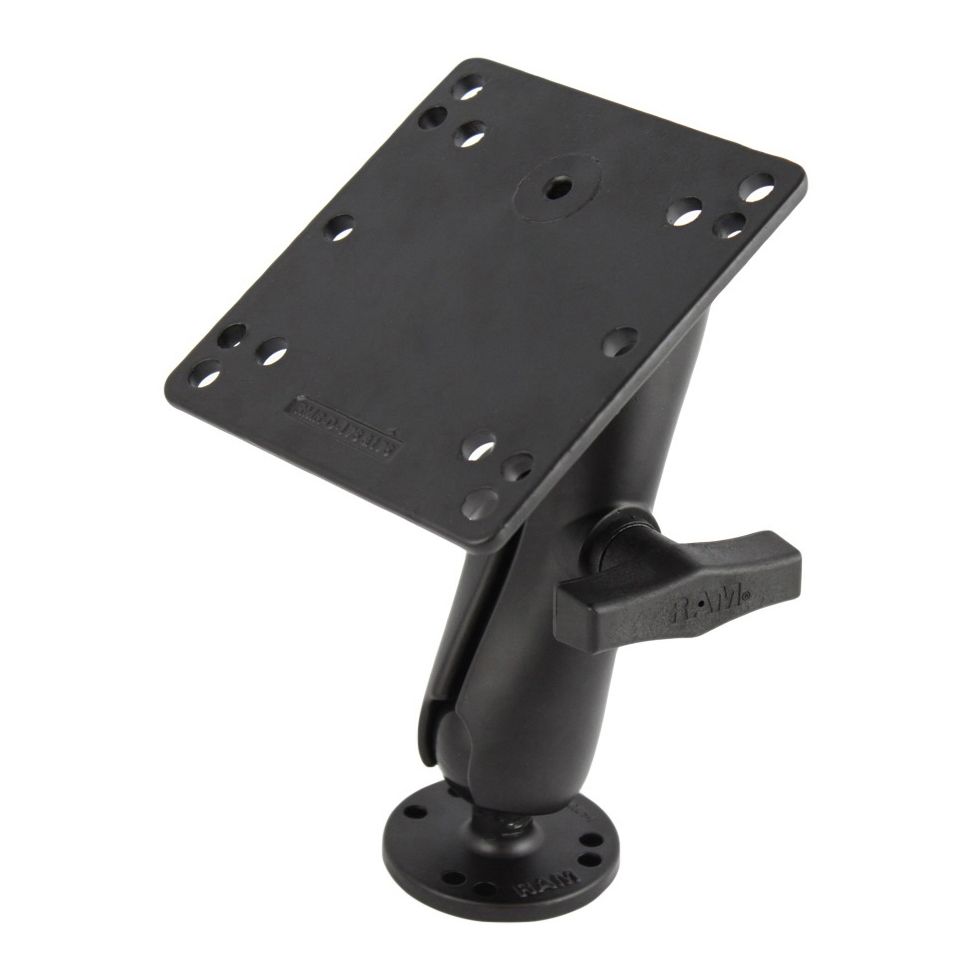 RAM Dubbele Bal Montage met 100x100mm VESA-plaat - C Maat Medium - RAM Mounts RAM-101U-246 afbeelding 1