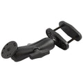 RAM 25 vierkante post klembevestiging met ronde amps plaat medium arm - RAM Mounts RAM-101U-247-25