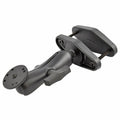 RAM 4 vierkante post klemhouder met ronde amps plaat c maat - RAM Mounts RAM-101U-247-4