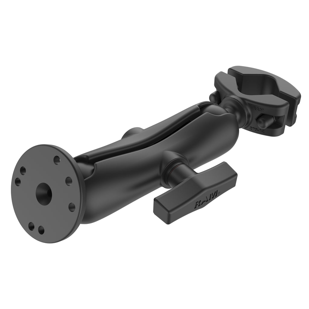 RAM ronde post klem montage met ronde plaat - RAM Mounts RAM-101U-271-12