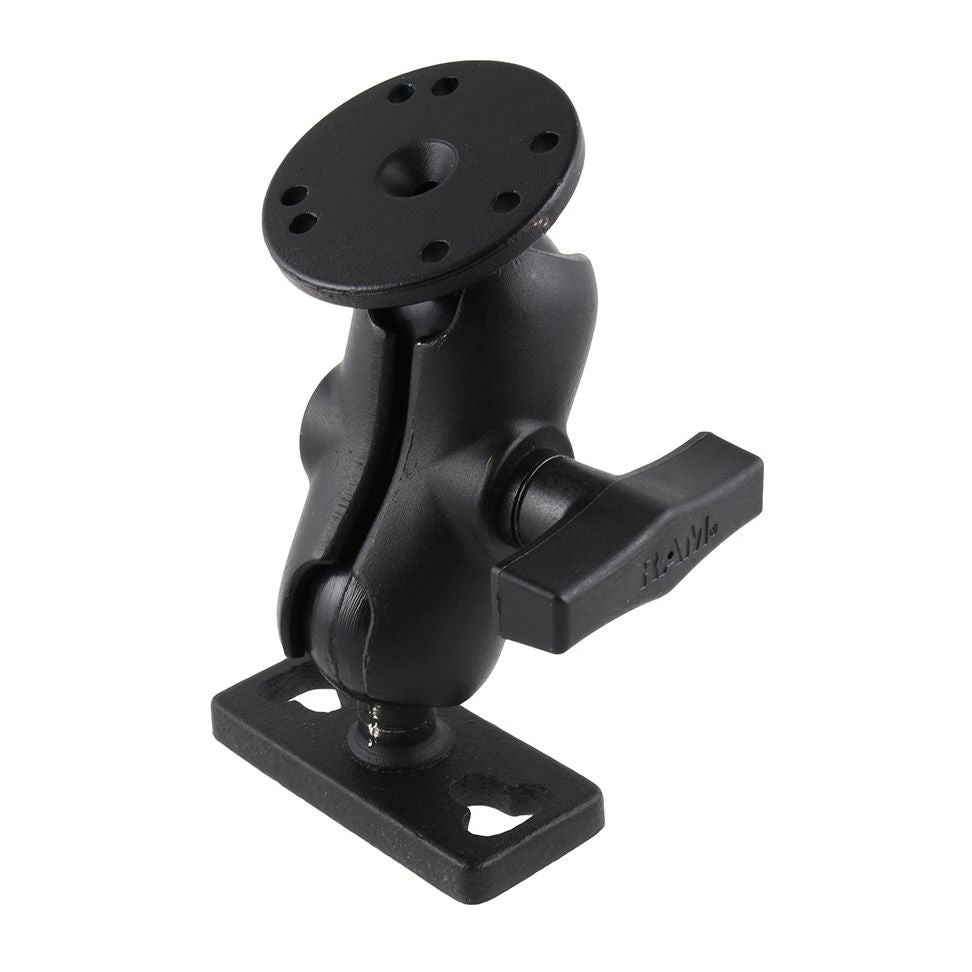 RAM Bosch Dubbele Balbevestiging met Ronde Plaat - RAM Mounts RAM-101U-B-151 afbeelding 1