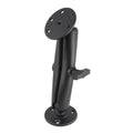 RAM dubbele bal montage met grote ronde platen - RAM Mounts RAM-101U-D-240