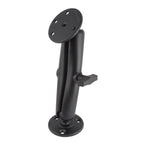 RAM dubbele bal montage met grote ronde platen - RAM Mounts RAM-101U-D-240