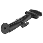 RAM 3 vierkante post klemhouder met ronde amps plate lange arm - RAM Mounts RAM-101U-D-247-3