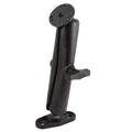 RAM dubbele bal montage met vlakke oppervlakte basis lang - RAM Mounts RAM-101U-DI1