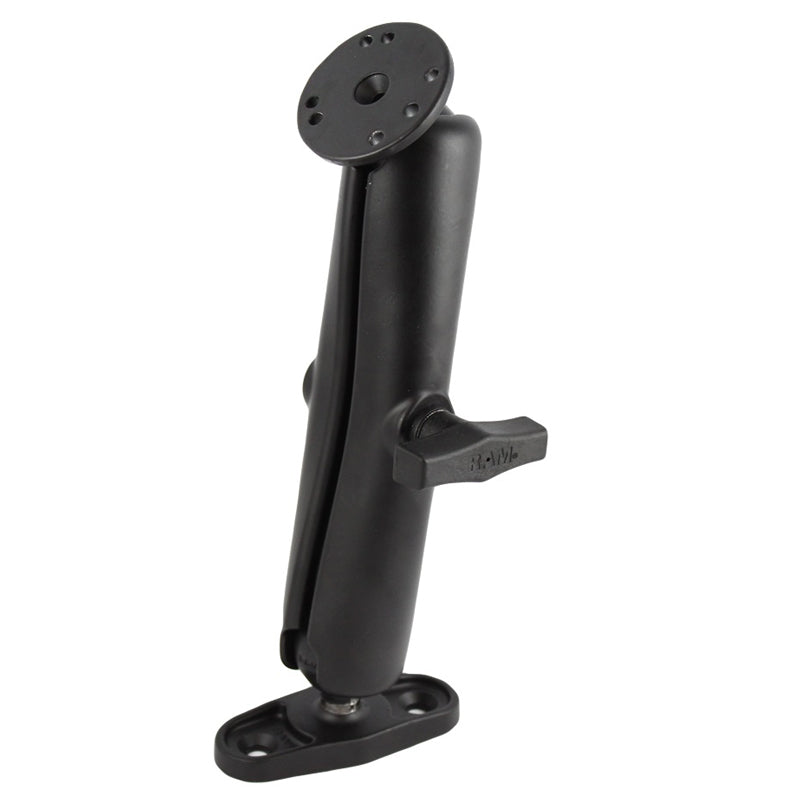 RAM dubbele bal montage met vlakke oppervlakte basis lang - RAM Mounts RAM-101U-DI1