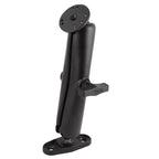 RAM Dubbele Bal Montage met Vlakke Oppervlakte Basis - Lang - RAM Mounts RAM-101U-DI1 afbeelding 1