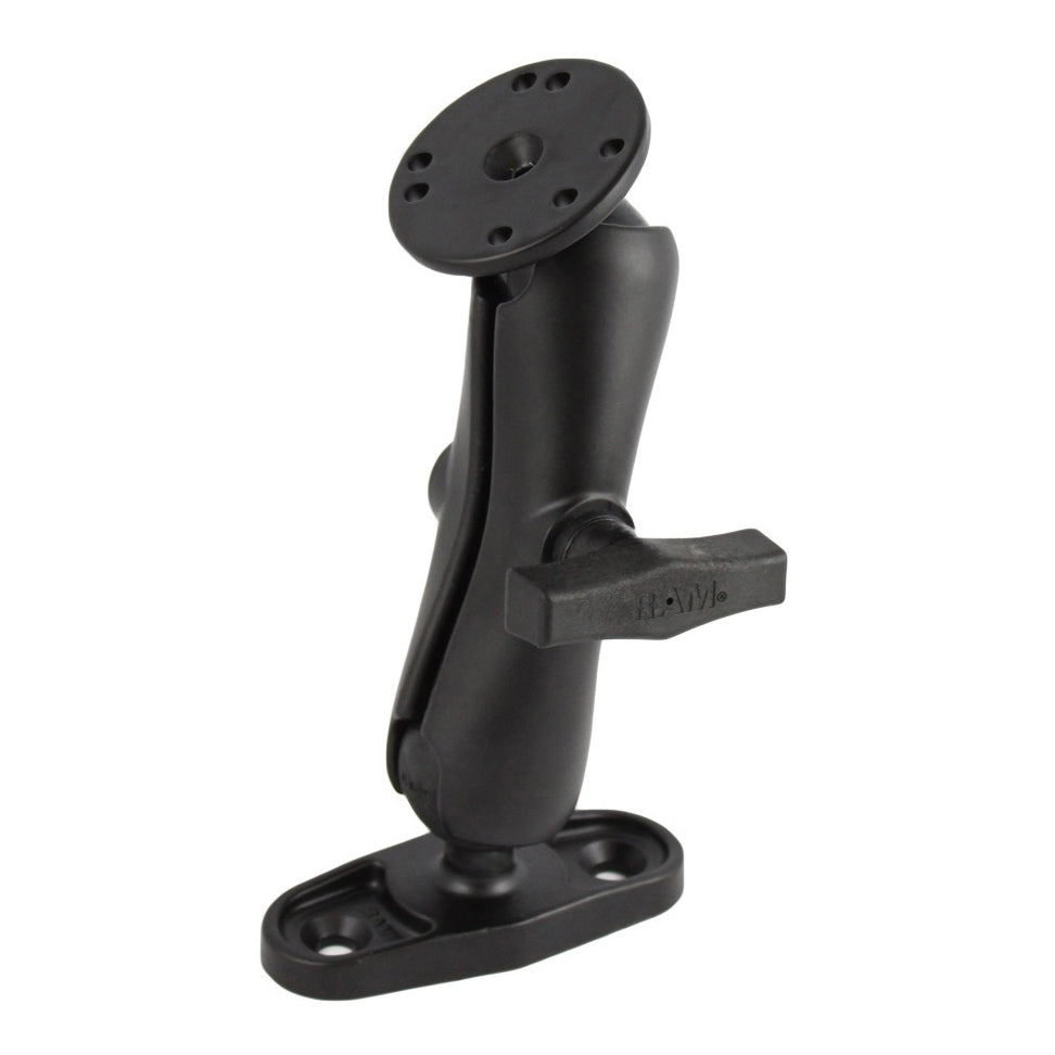 RAM ddubbele bal montage met vlakke oppervlakte basis medium - RAM Mounts RAM-101U-DI2