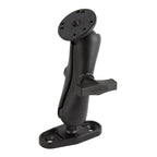 RAM ddubbele bal montage met vlakke oppervlakte basis medium - RAM Mounts RAM-101U-DI2