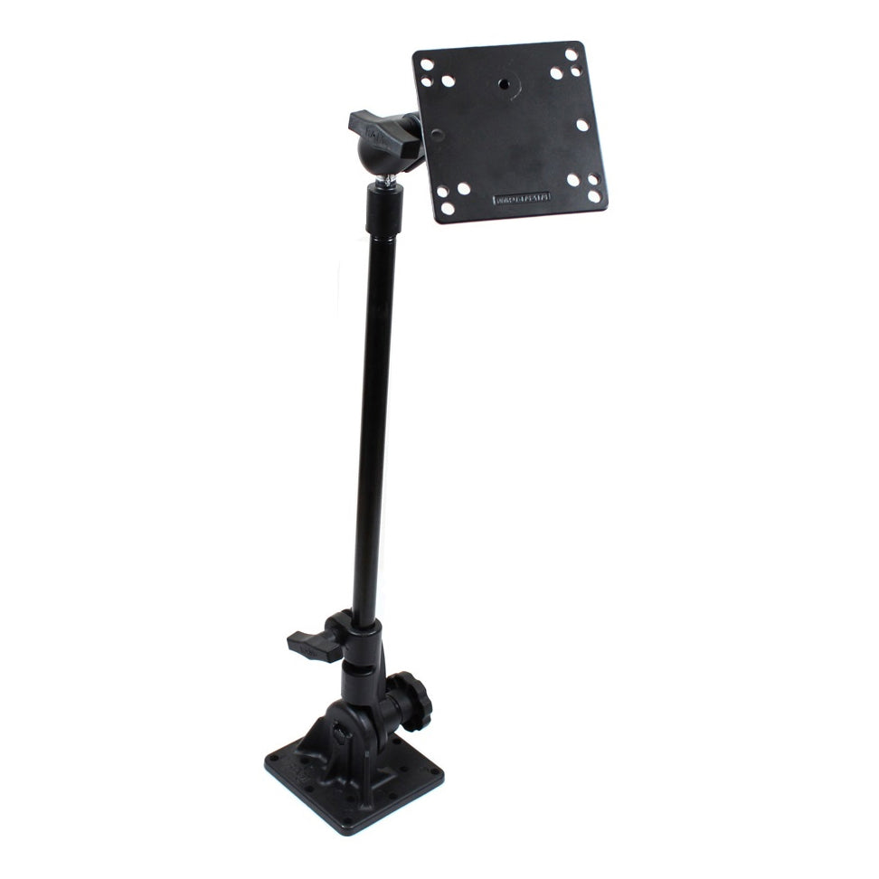 RAM voetstuk montage met 18 buis en 100x100mm VESA plaat - RAM Mounts RAM-101U-GP1