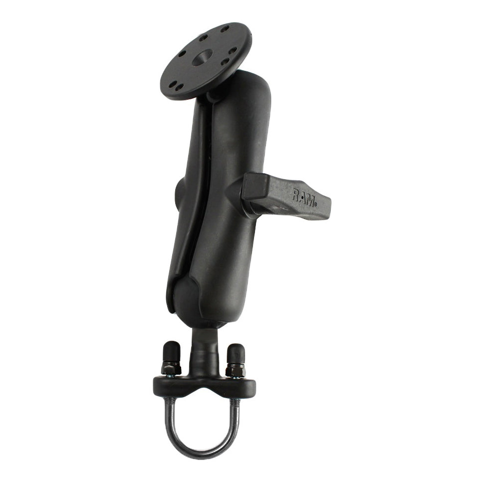 RAM dubbele bal u bout montage met ronde plaat - RAM Mounts RAM-101U-IP1