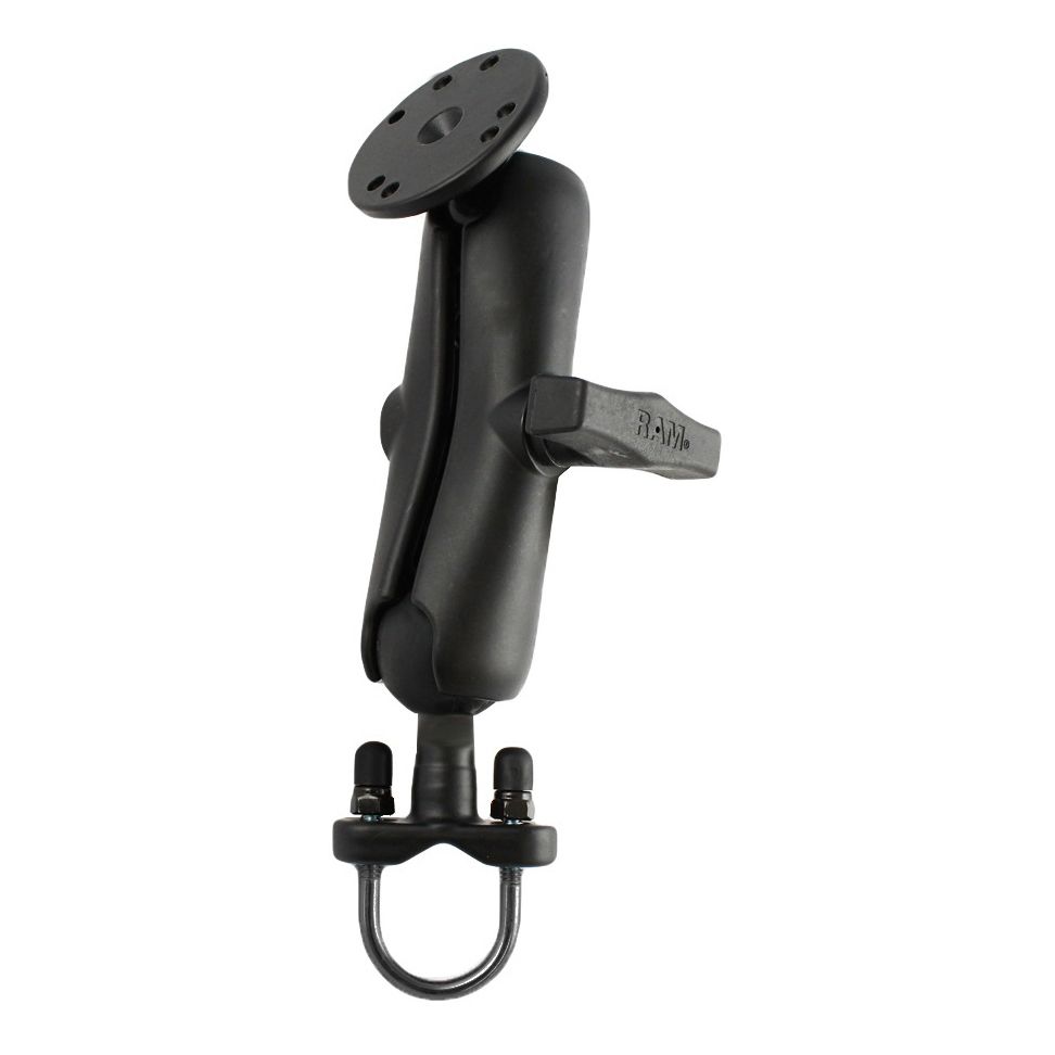RAM Dubbele Bal U-Bout Montage met Ronde Plaat - RAM Mounts RAM-101U-IP1 afbeelding 1