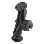 RAM Dubbele Bal Montage met Sleutel Slot Knop - C Maat Medium - RAM Mounts RAM-101U-L afbeelding 1