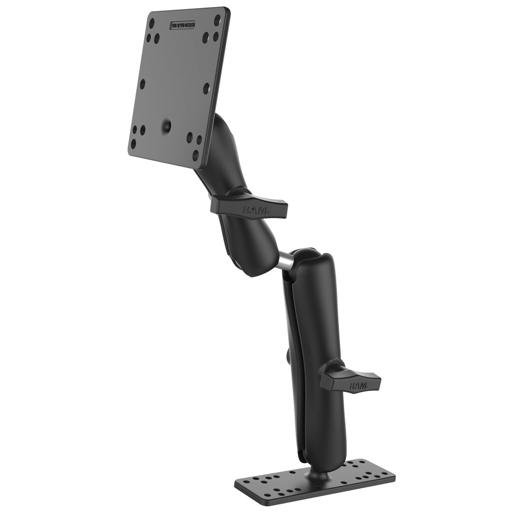 RAM Tweevoudige Dubbele Bal Montage met 100x100mm VESA-plaat - RAM Mounts RAM-101U-SA1 afbeelding 1