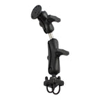 RAM dubbele u bout montage met dubbele bal adapter - RAM Mounts RAM-101U-UK2