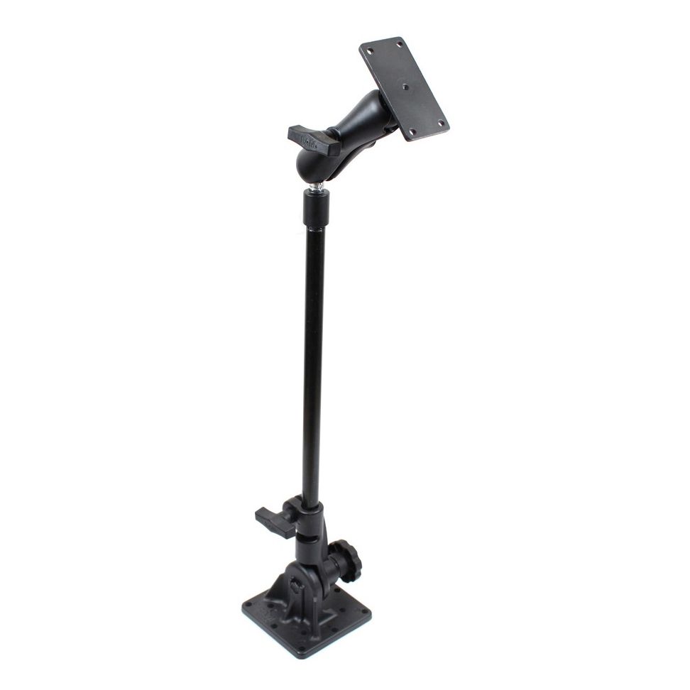 RAM Voetstuk Montage met 18" Buis en Rechthoekige Plaat Adapter - RAM Mounts RAM-101U-VE11 afbeelding 1