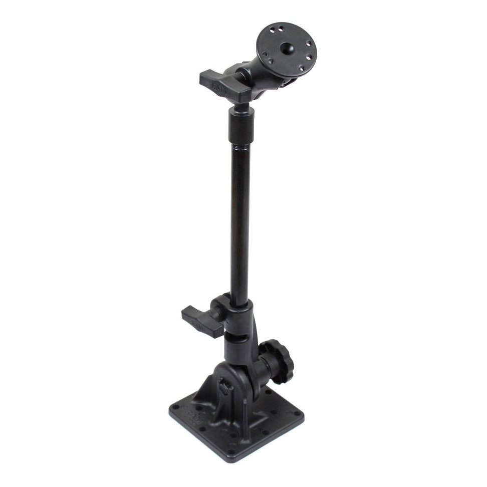 RAM voetstuk montage met 12 buis en ronde plaat - RAM Mounts RAM-101U-VE15