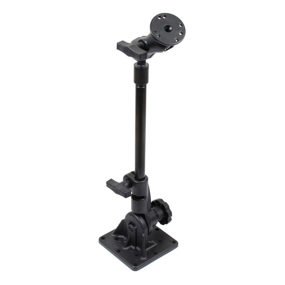 RAM Voetstuk Montage met 12" Buis en Ronde Plaat - RAM Mounts RAM-101U-VE15 afbeelding 1