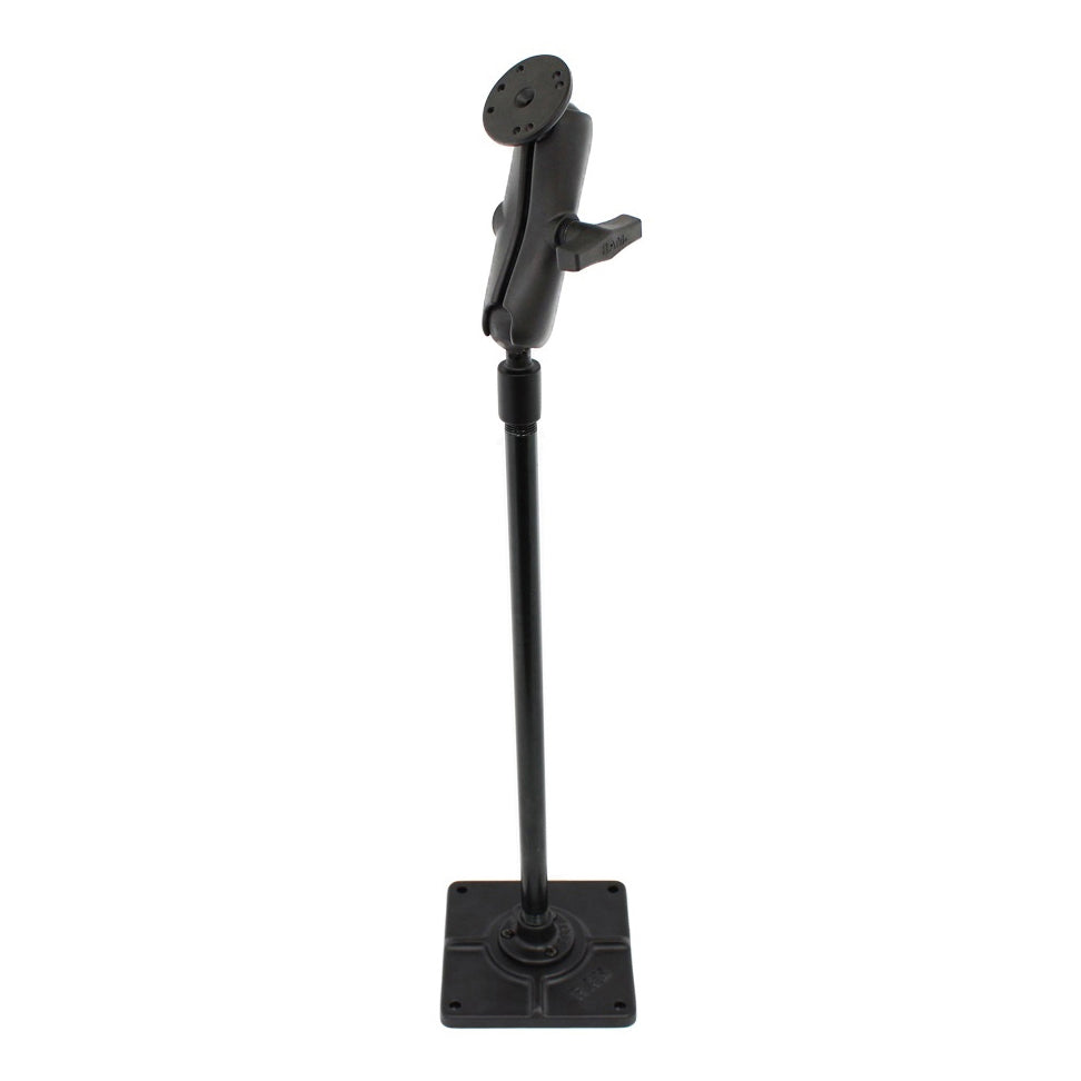 RAM voetstuk enkele bal montage met 18 buis en ronde plaat - RAM Mounts RAM-101U-VE3