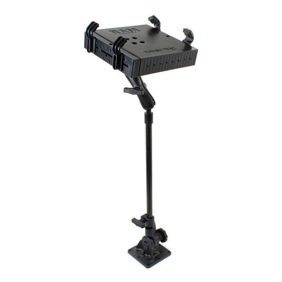 RAM tough tray pedestal mount met 18 pijp - RAM Mounts RAM-101U-VE4