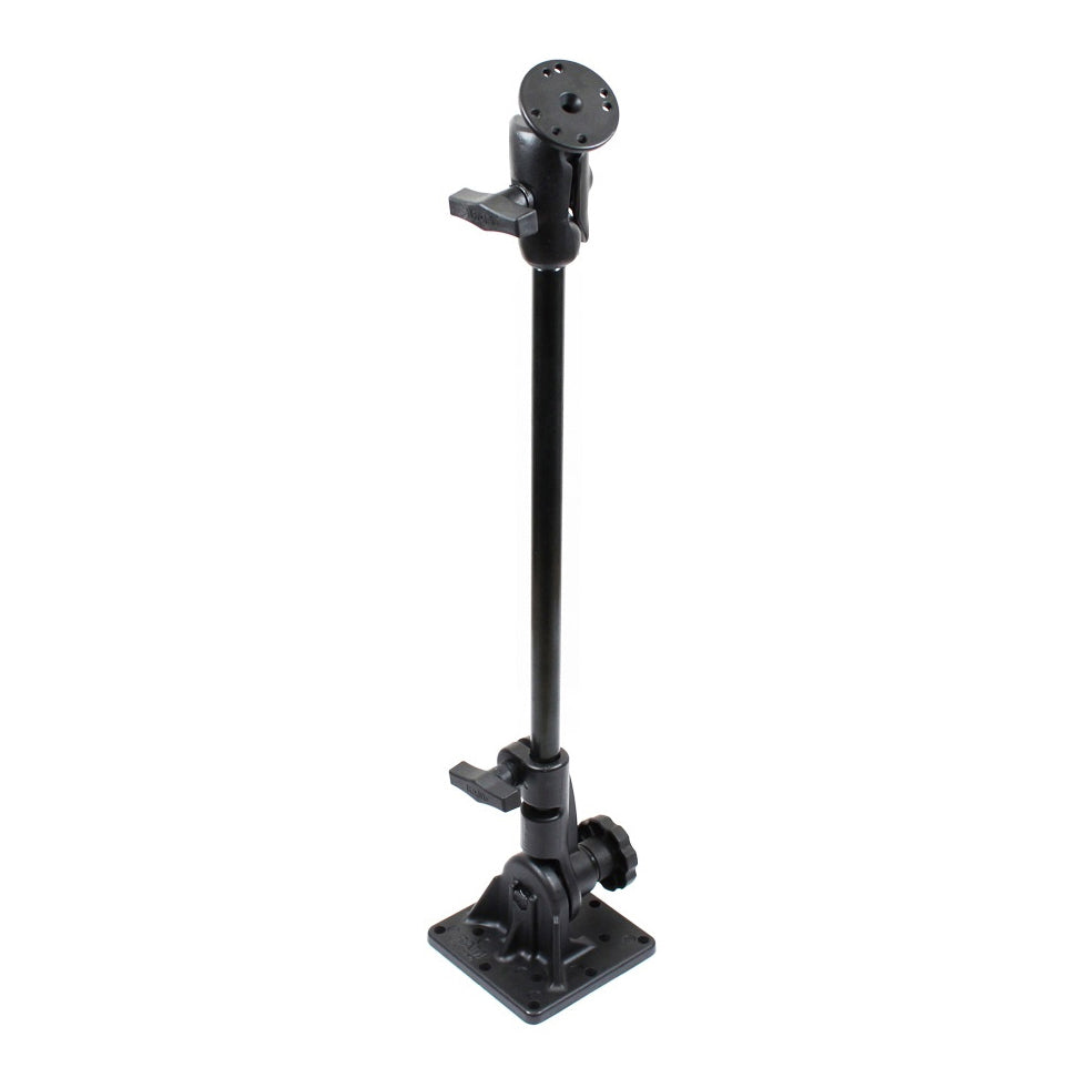 RAM voetstuk dubbele bal motage met 18 buis en ronde plaat - RAM Mounts RAM-101U-VE6