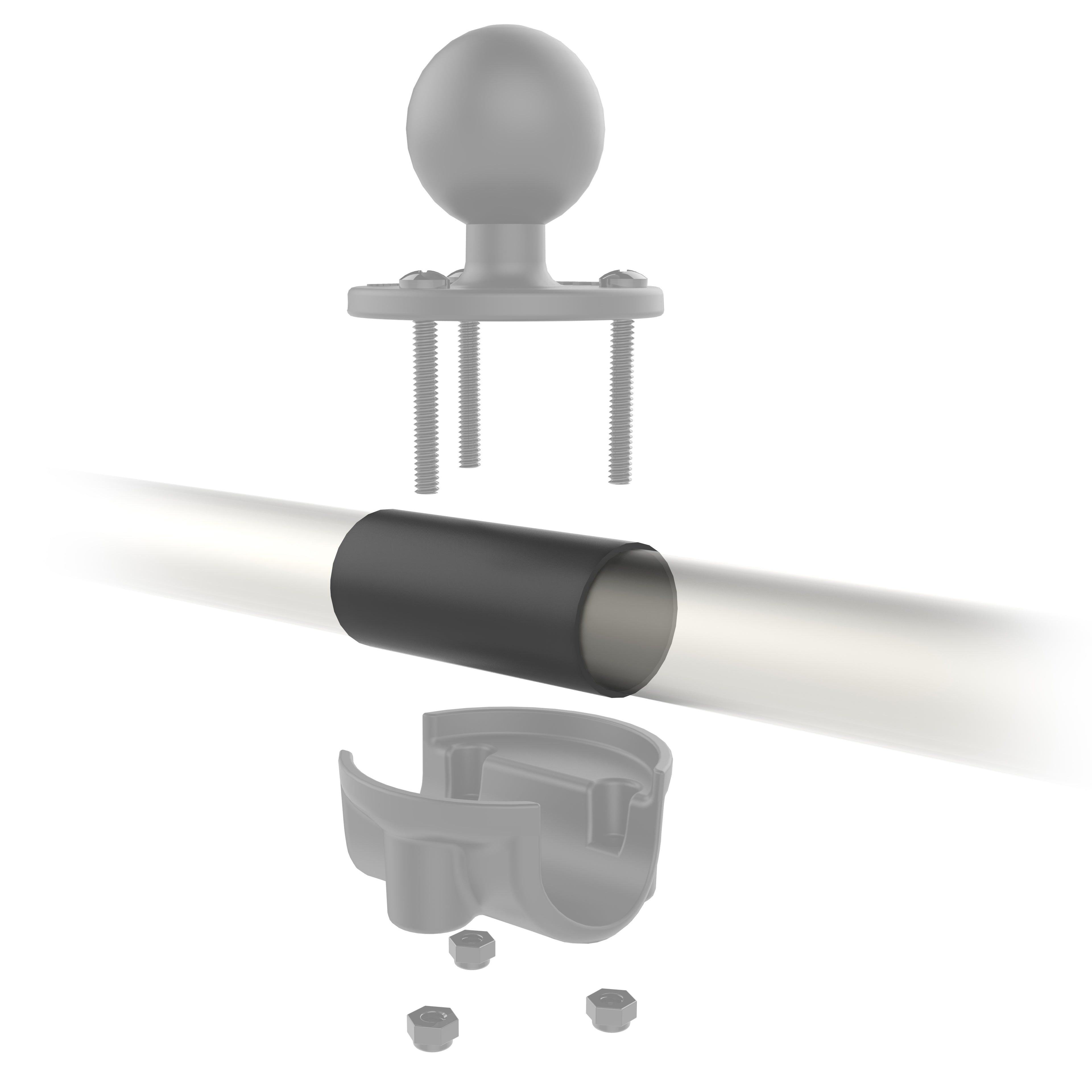 RAM Rubber kleefstrip 19,05 cm x 5,08 cm (7.5" X 2") - RAM Mounts RAM-102AU afbeelding 2