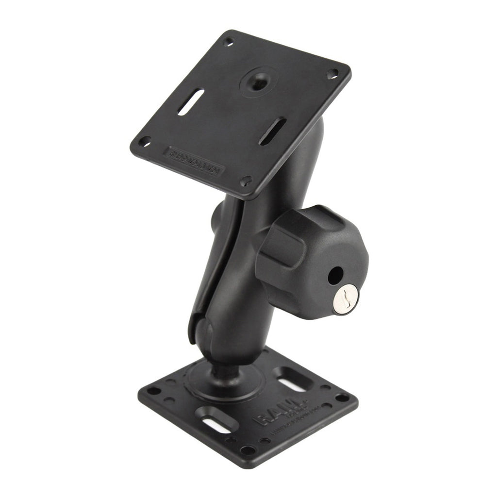 RAM dubbele 75x75mm VESA montage met slotknop medium - RAM Mounts RAM-102LU-2461