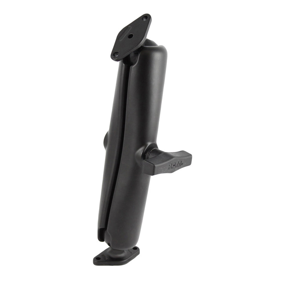 RAM dubbele diamant plaat montage c grootte lang - RAM Mounts RAM-102U-D