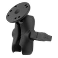 RAM dubbele socket arm met ronde bal plaat c maat kort - RAM Mounts RAM-103U-B