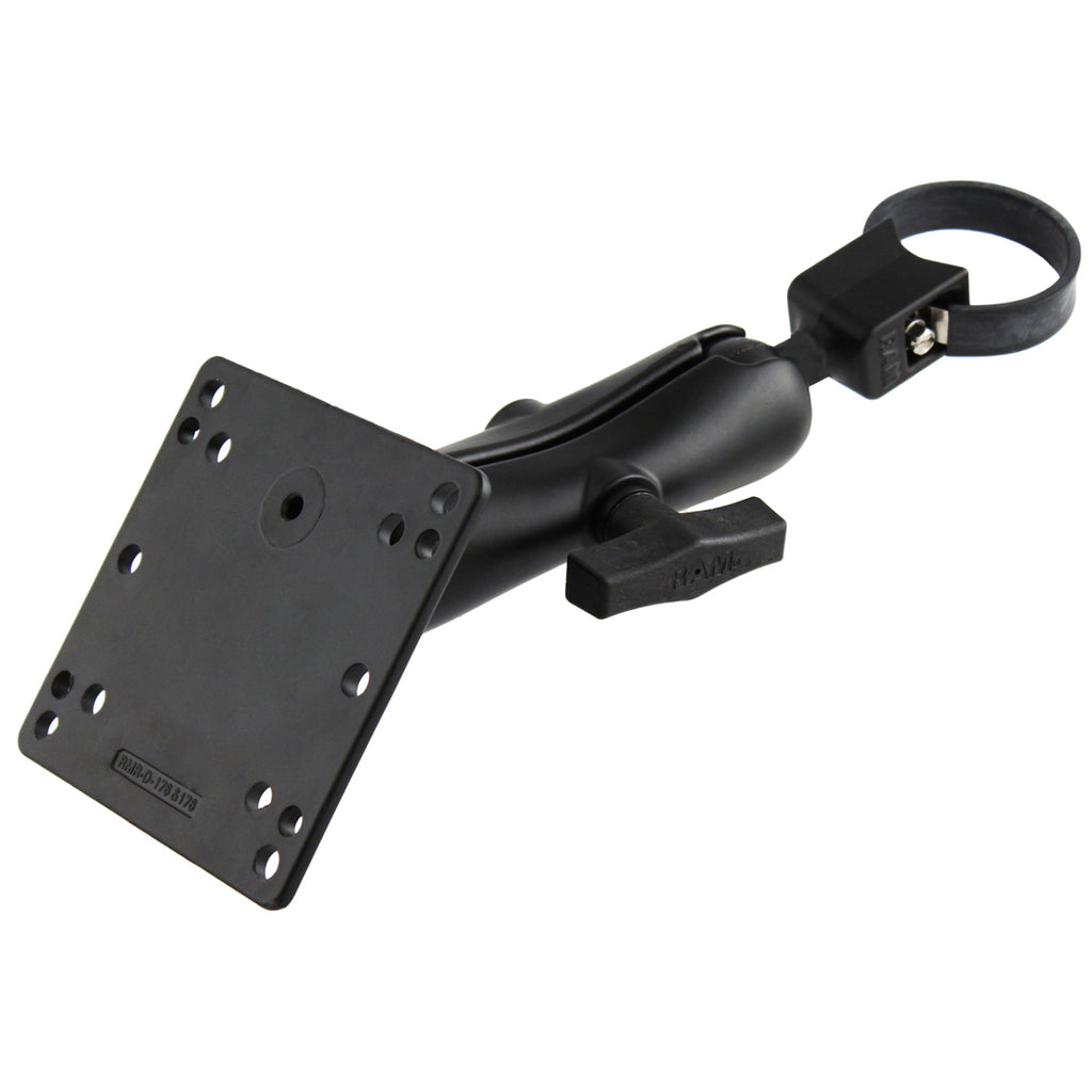 RAM Band Slangklem Montagemet 100x100mm VESA Plaat - RAM Mounts RAM-108B-246U afbeelding 1