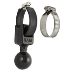 RAM Dubbele Socket Arm met Messing Sleutel Slot Knop - C Maat Medium - RAM Mounts RAM-201LU afbeelding 3
