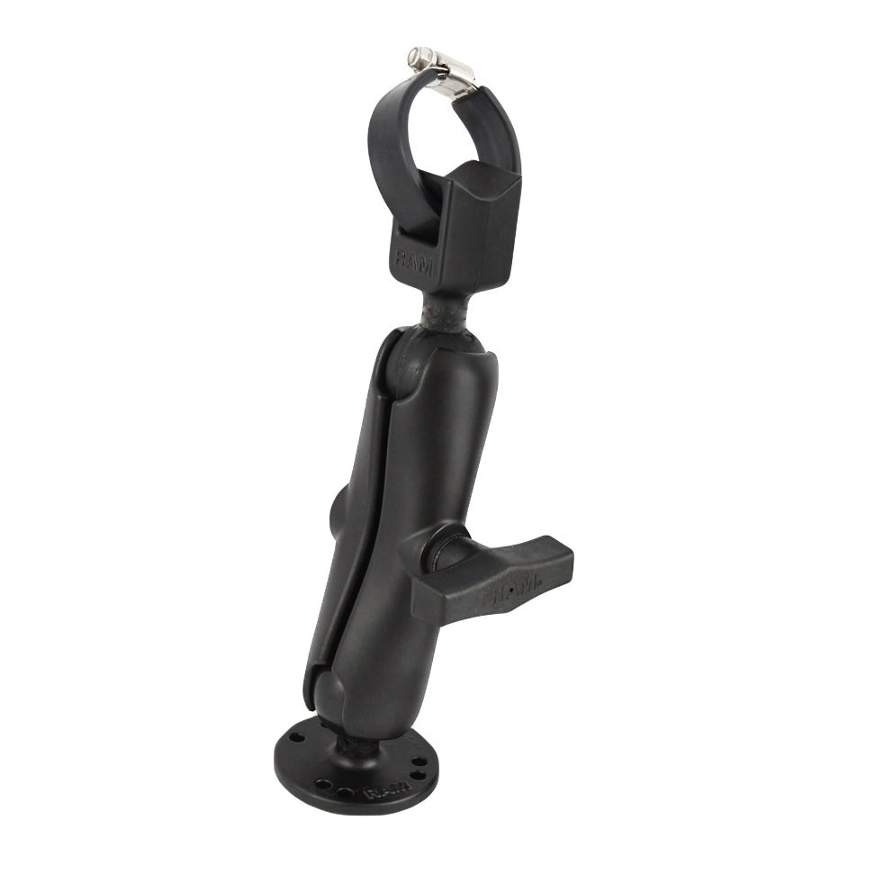 RAM trolling motor stabilisator met riem slangklem medium - RAM Mounts RAM-108U