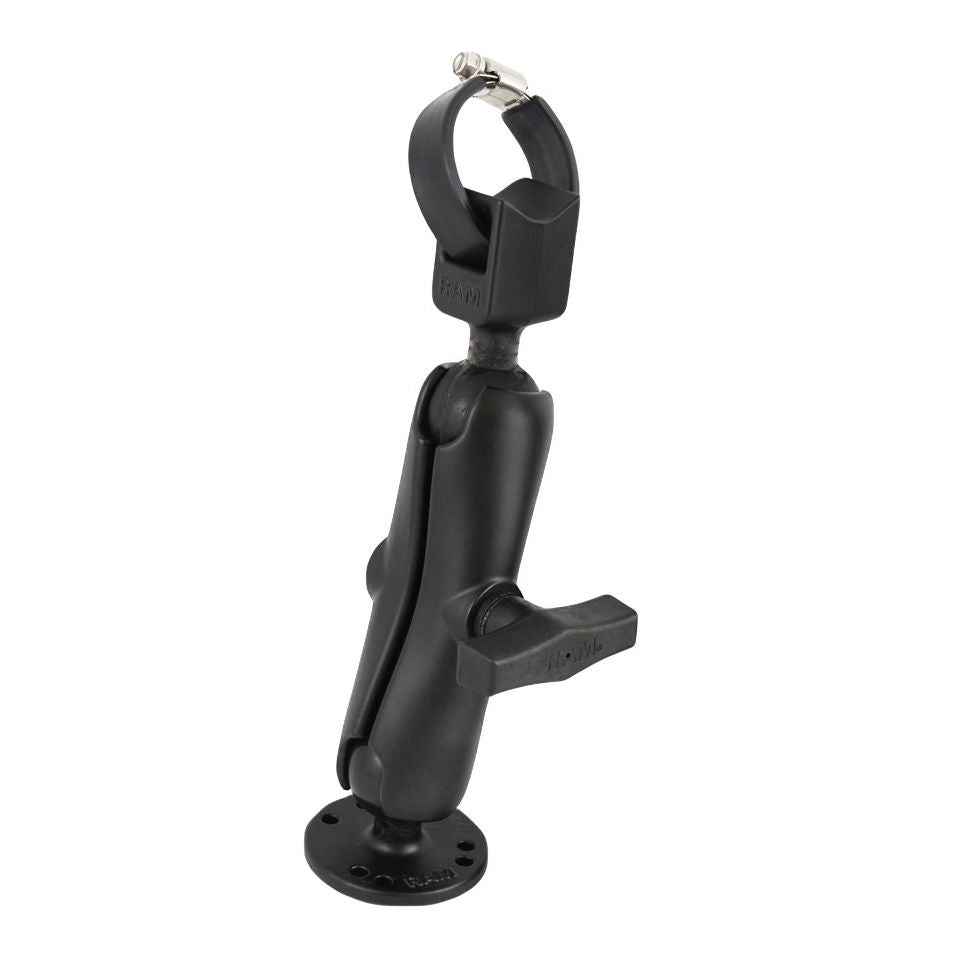 RAM Trolling Motor Stabilisator met Riem Slangklem - Medium - RAM Mounts RAM-108U afbeelding 1