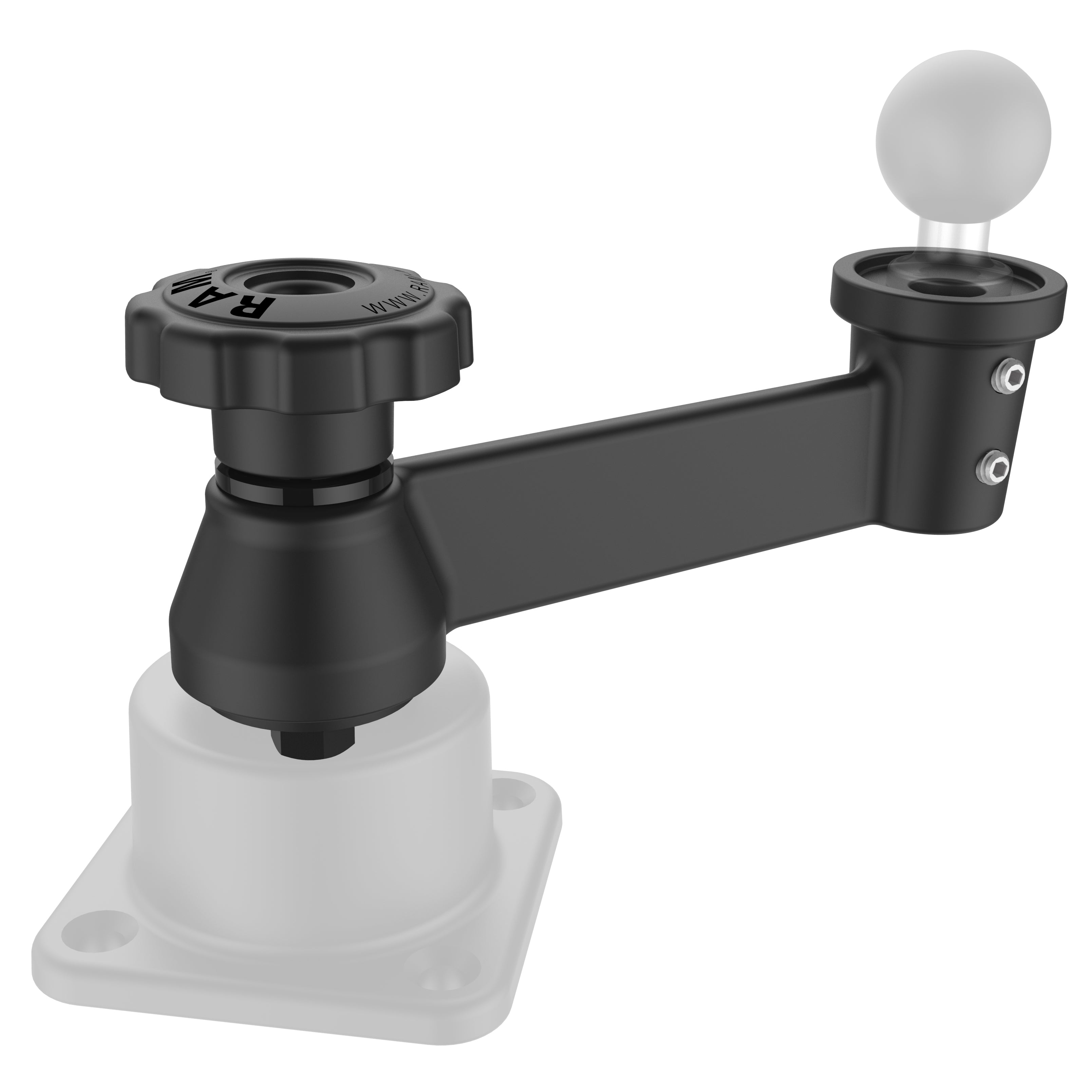 RAM 6" Rechte Zwenkarm voor Horizontale/Verticale Montages - RAM Mounts RAM-109-1ATU afbeelding 1