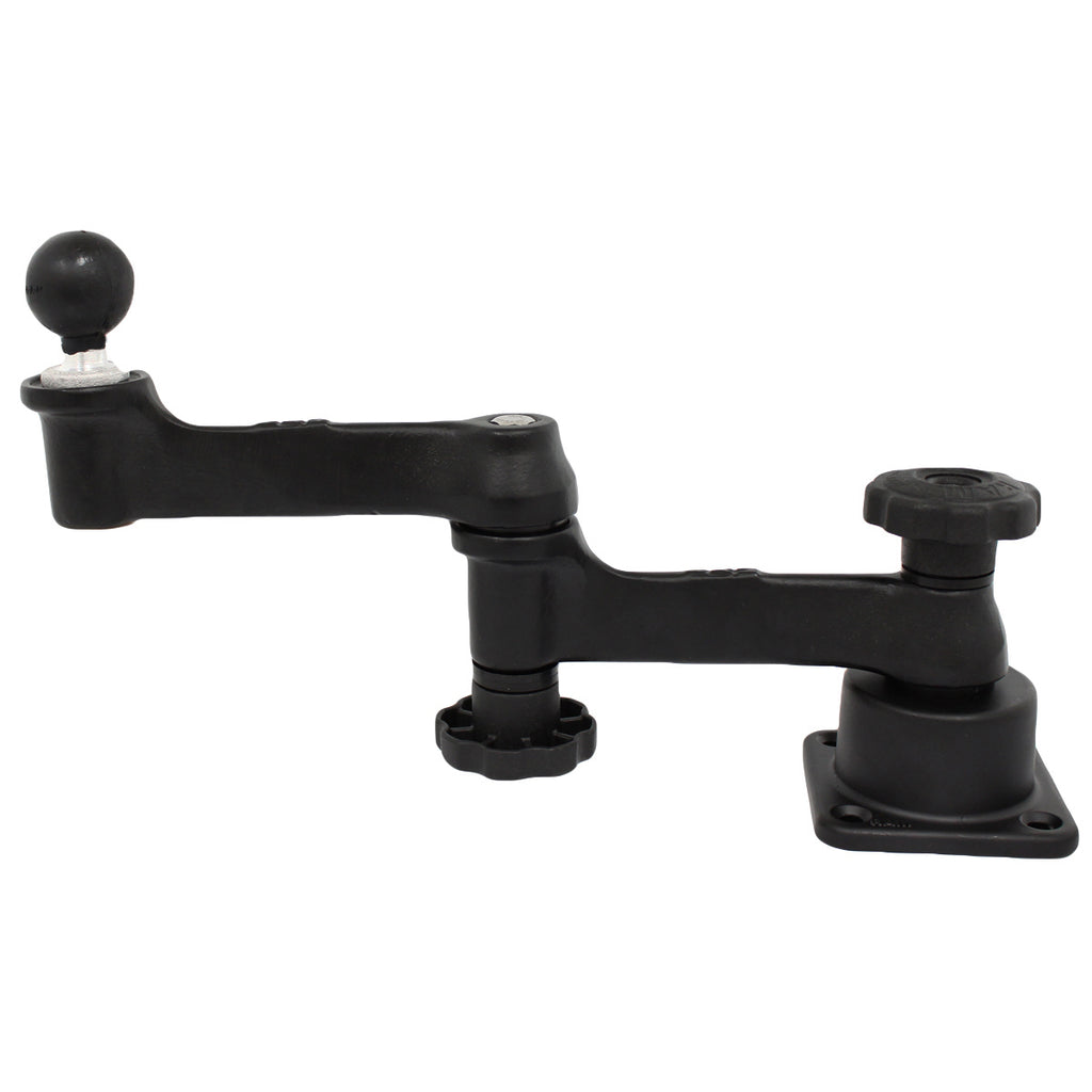 RAM horizontale 12 swing arm mount met balgewricht - RAM Mounts RAM-109H-1BU