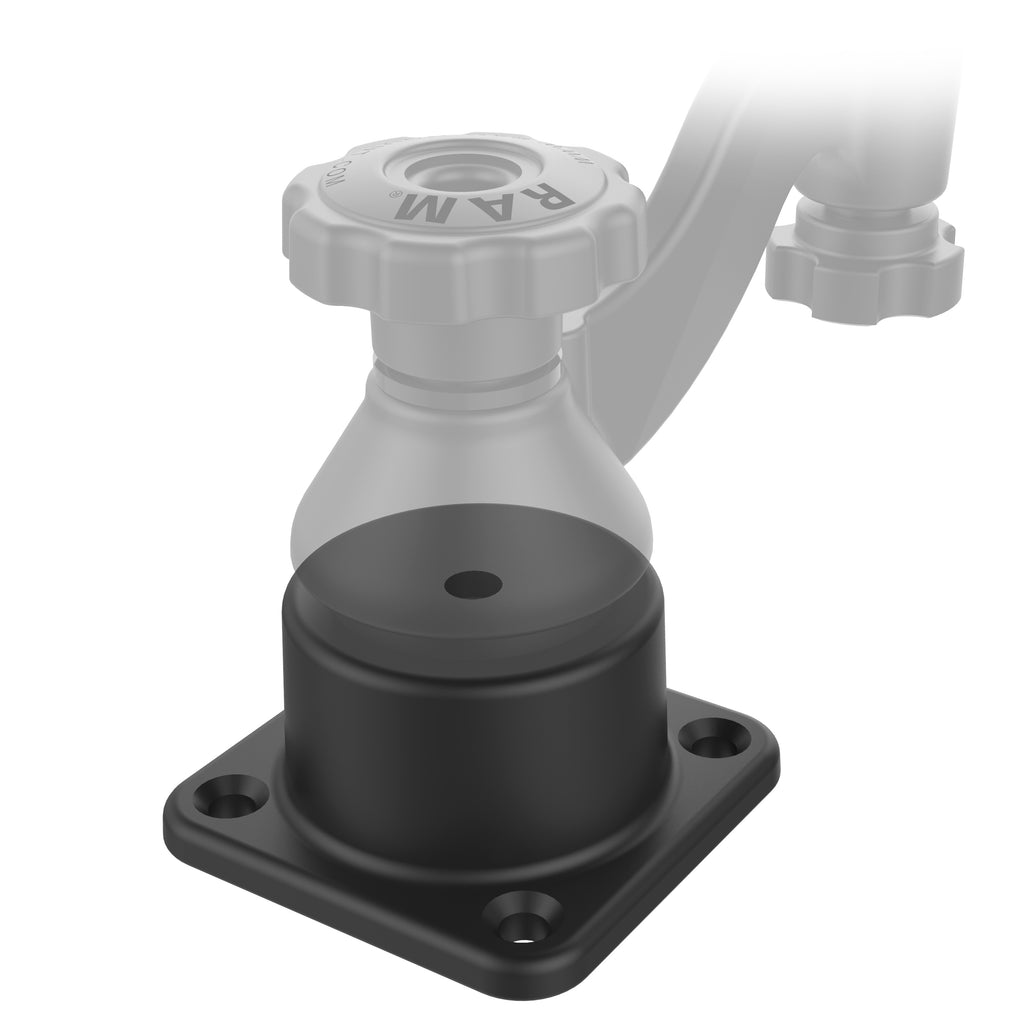 RAM horizontale swing arm base - RAM Mounts RAM-109H-BU