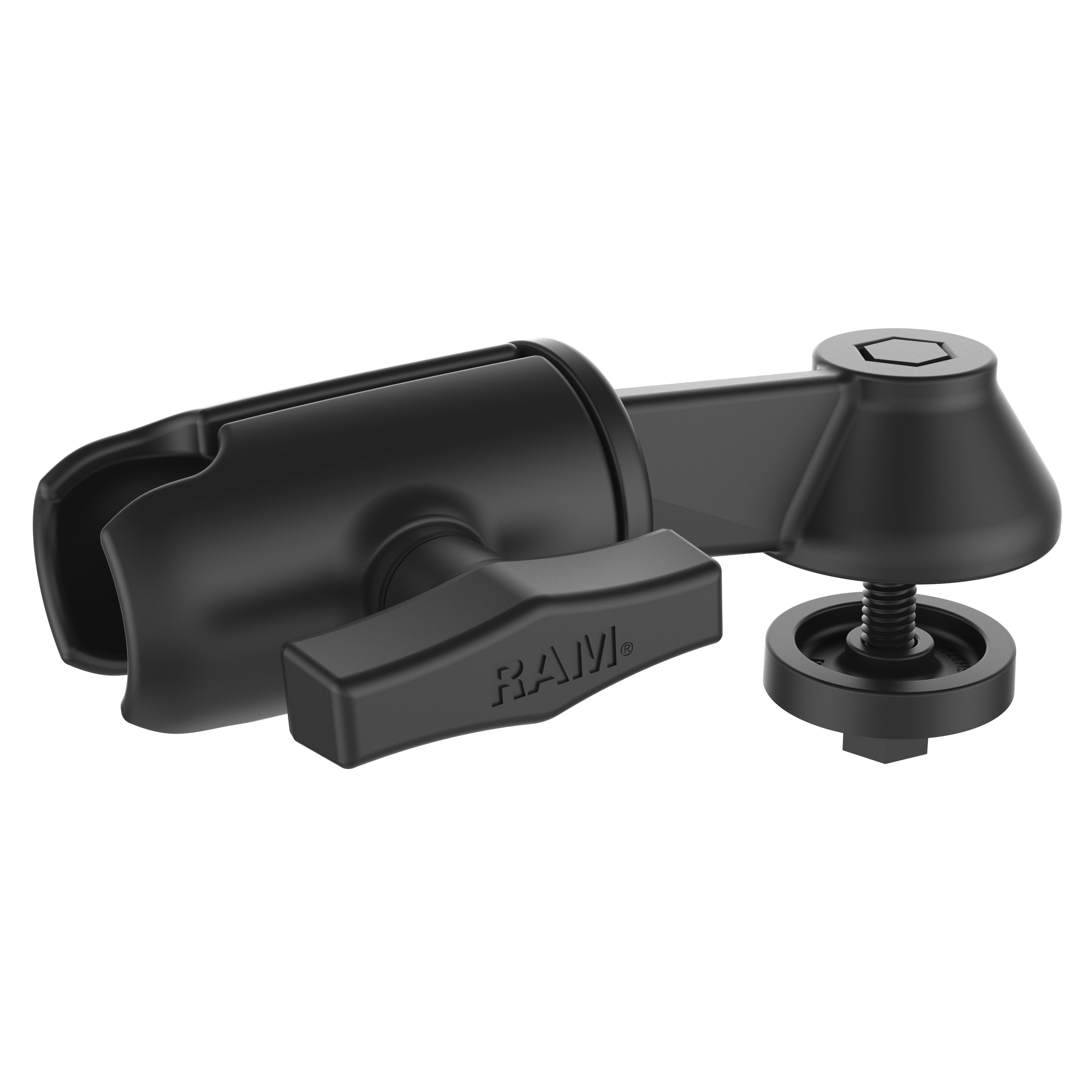 RAM 6" Zwenkarm Enkel Socket Arm met Hardware - RAM Mounts RAM-109U-G2 afbeelding 1