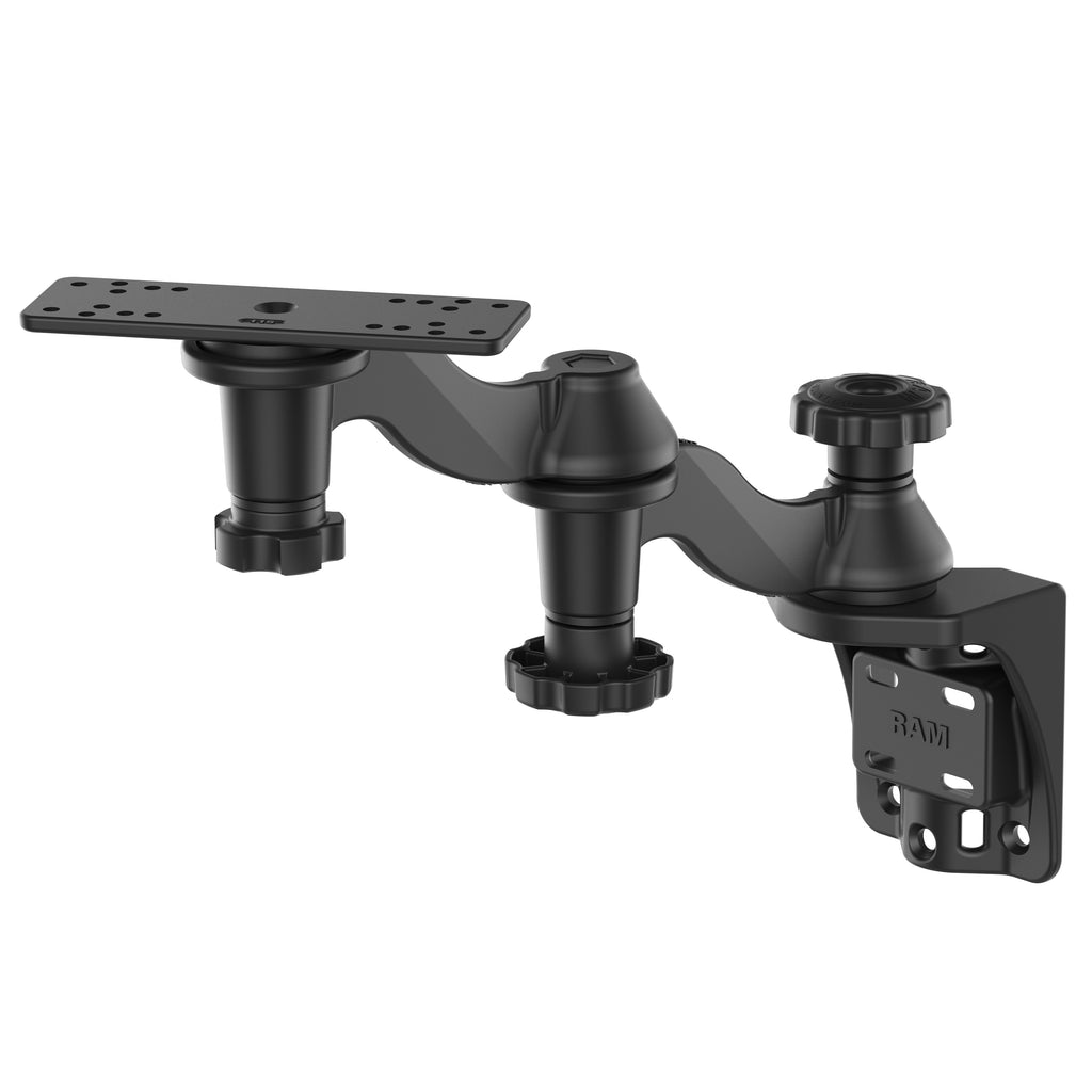 RAM Verticaal 30,48 cm (12") Zwenkarm Montage voor Visvinders & Plotters - RAM Mounts RAM-109V-1U afbeelding 2