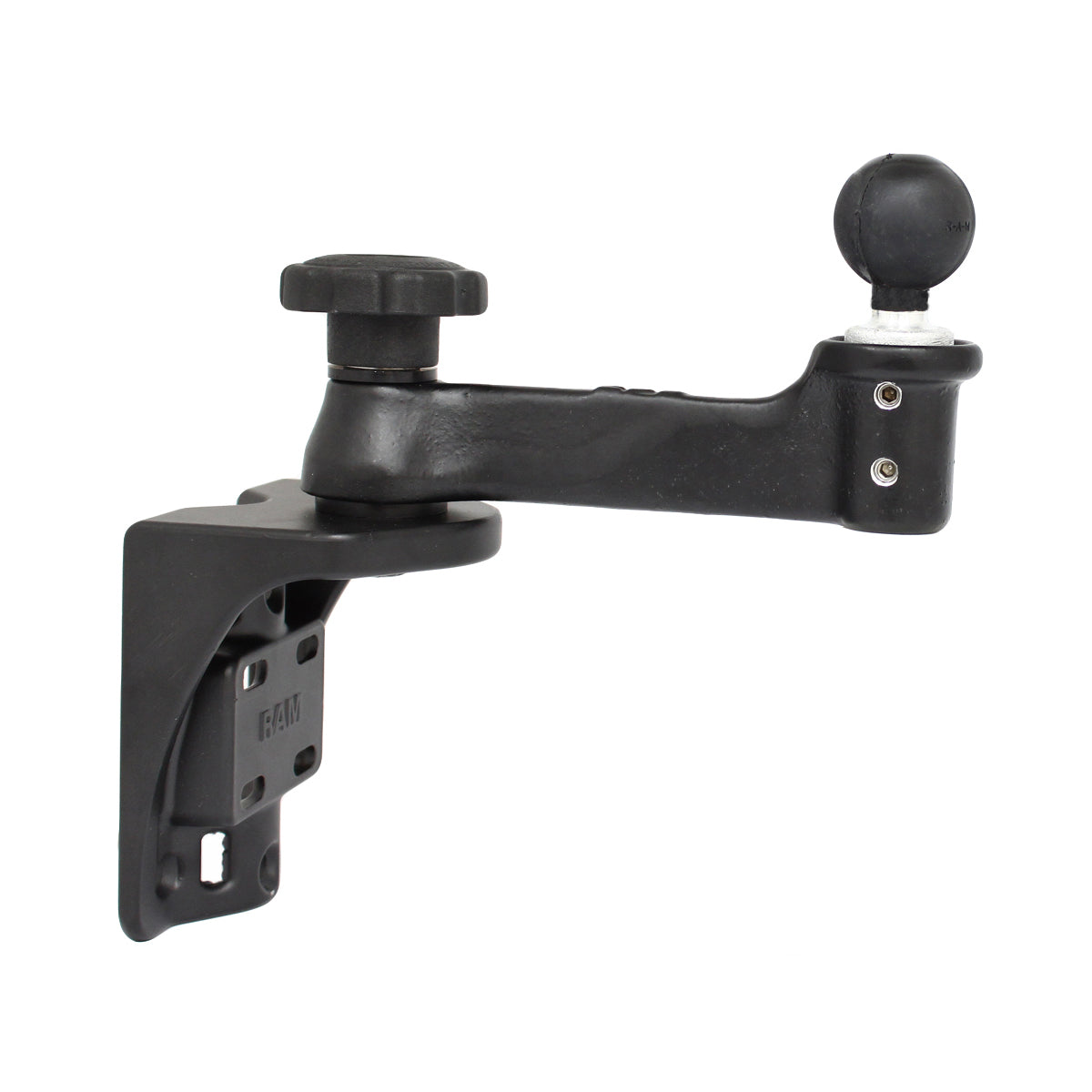 RAM verticale 6 zwenkarm montage met bal - RAM Mounts RAM-109V-2BU