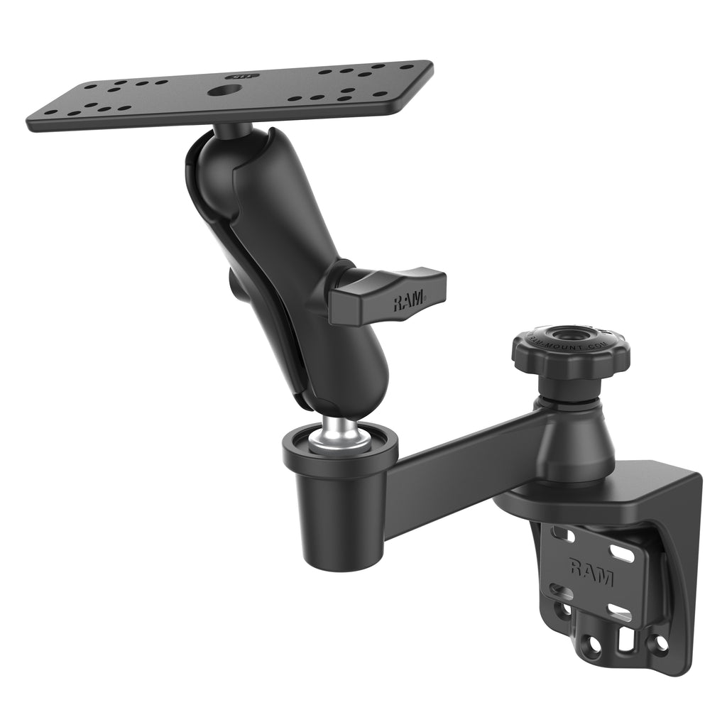 RAM Verticale Zwenkarm met Dubbele Bal Montage - RAM Mounts RAM-109V-2U afbeelding 2