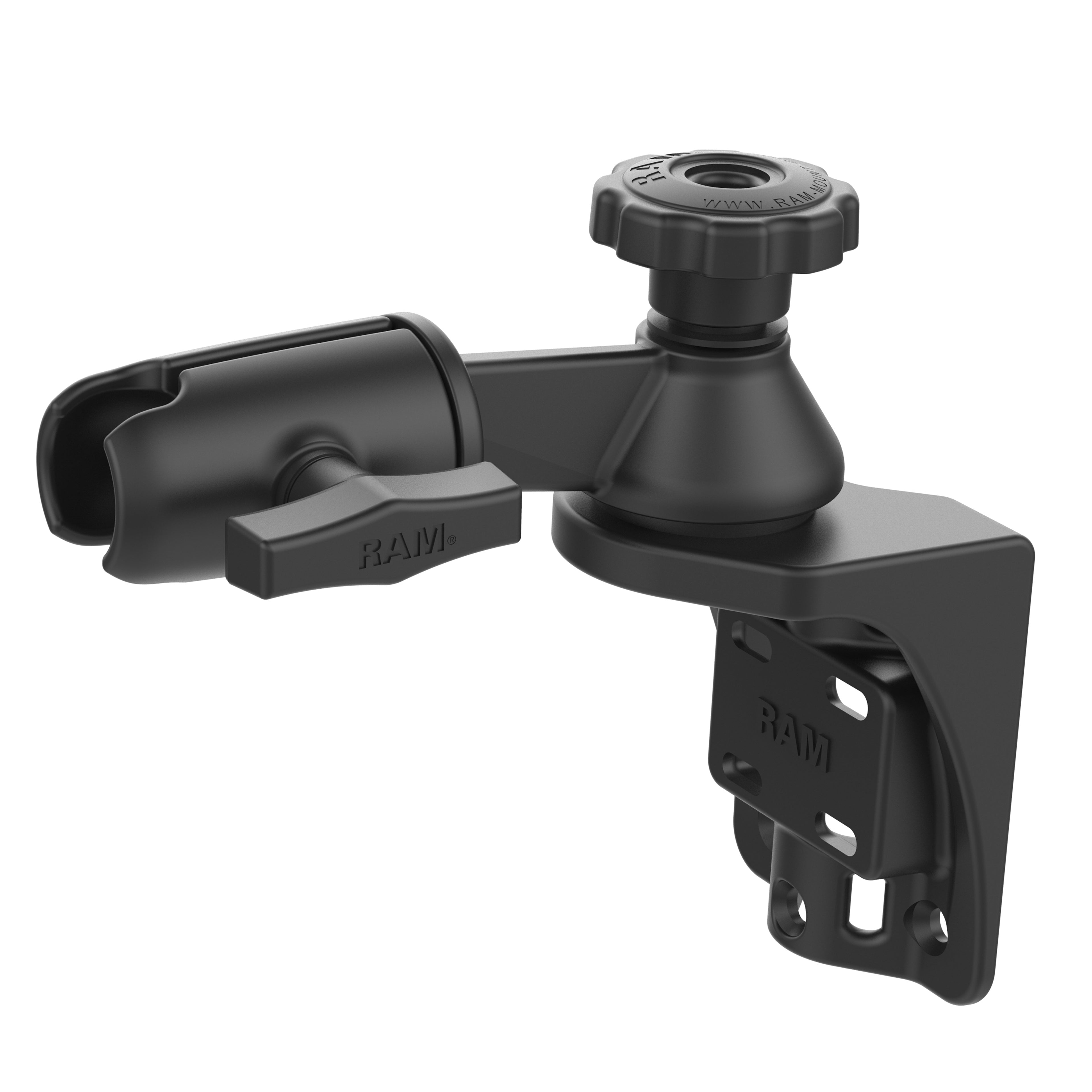 RAM Verticale 6" Zwenkarm Montage met Draaibare Socket Arm - RAM Mounts RAM-109VS-4U afbeelding 1