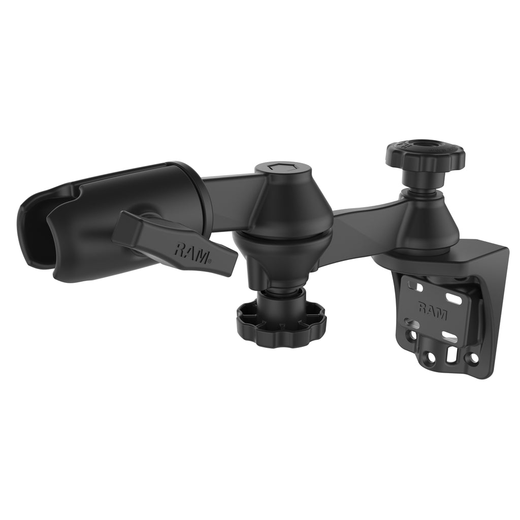 RAM Verticale 12" Zwenkarm Montage met Draaibare Socket Arm - RAM Mounts RAM-109VS-5NBU afbeelding 1