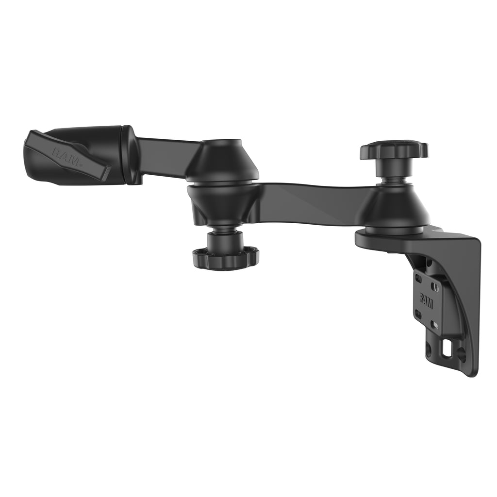 RAM Verticale 12" Zwenkarm Montage met Draaibare Socket Arm - RAM Mounts RAM-109VS-5NBU afbeelding 2
