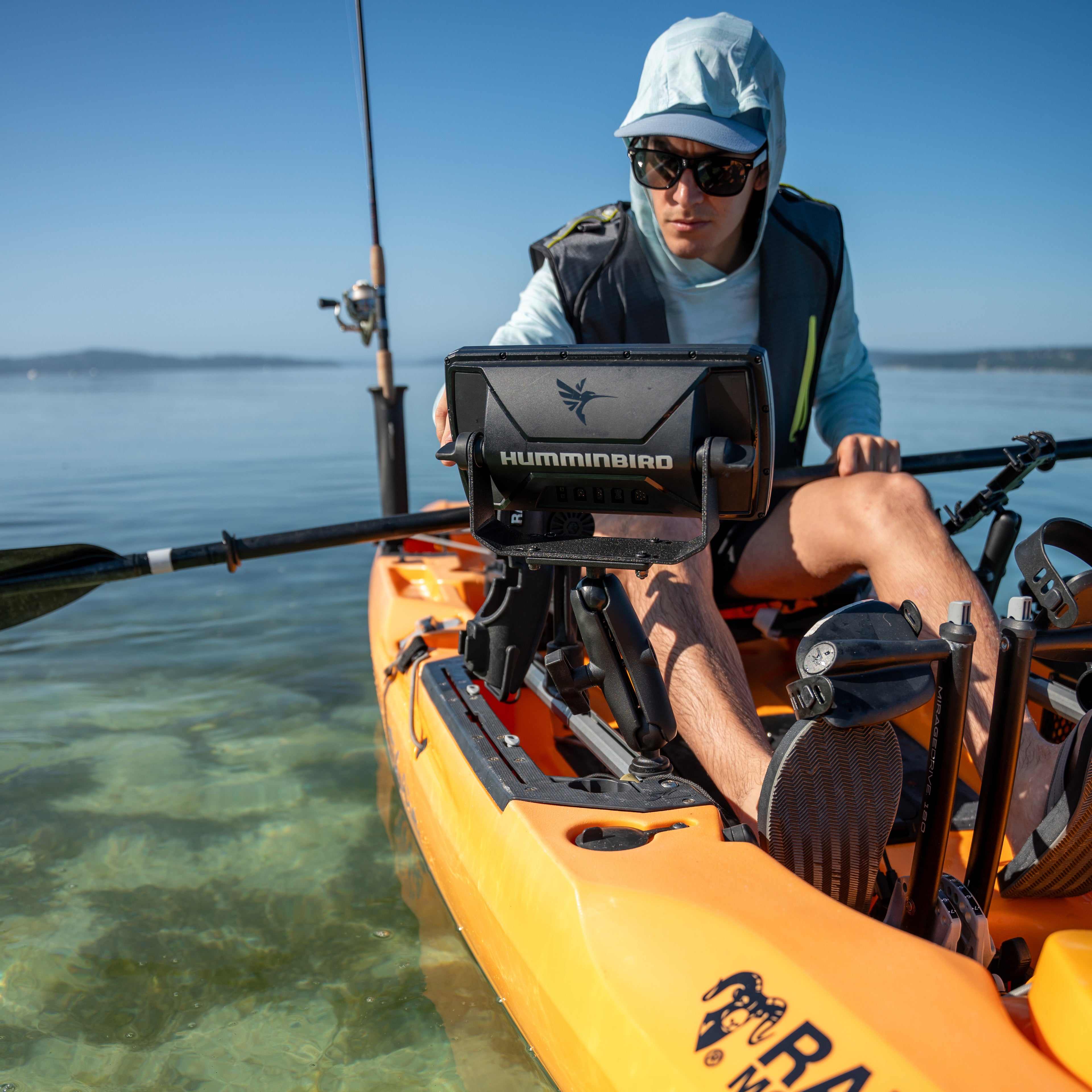 RAM Track Kogel™ Marine Elektronische Montage - RAM Mounts RAM-111B-354-TRA1U afbeelding 3