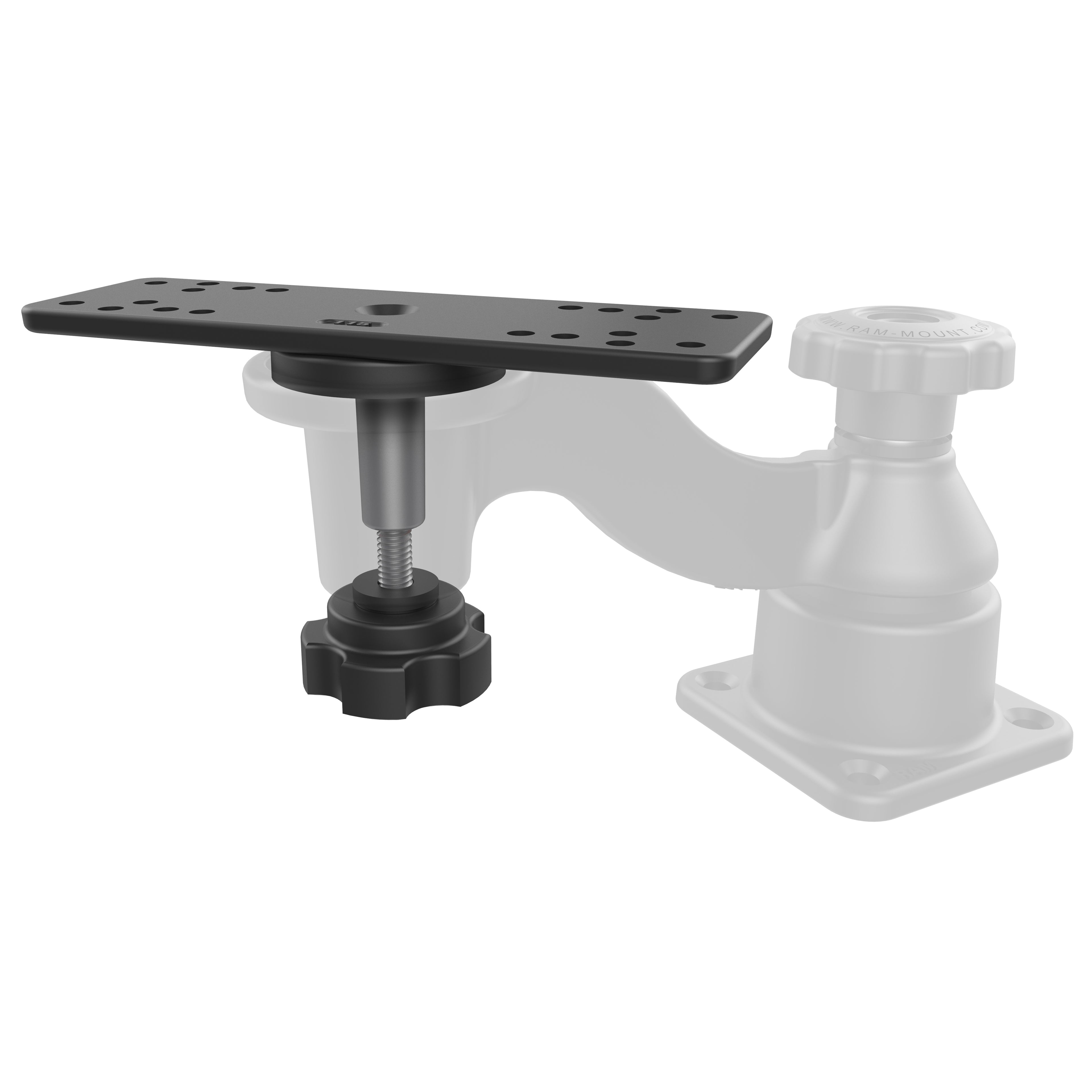 RAM rechthoekige plaat adapter voor zwenkarm montage - RAM Mounts RAM-111BTU
