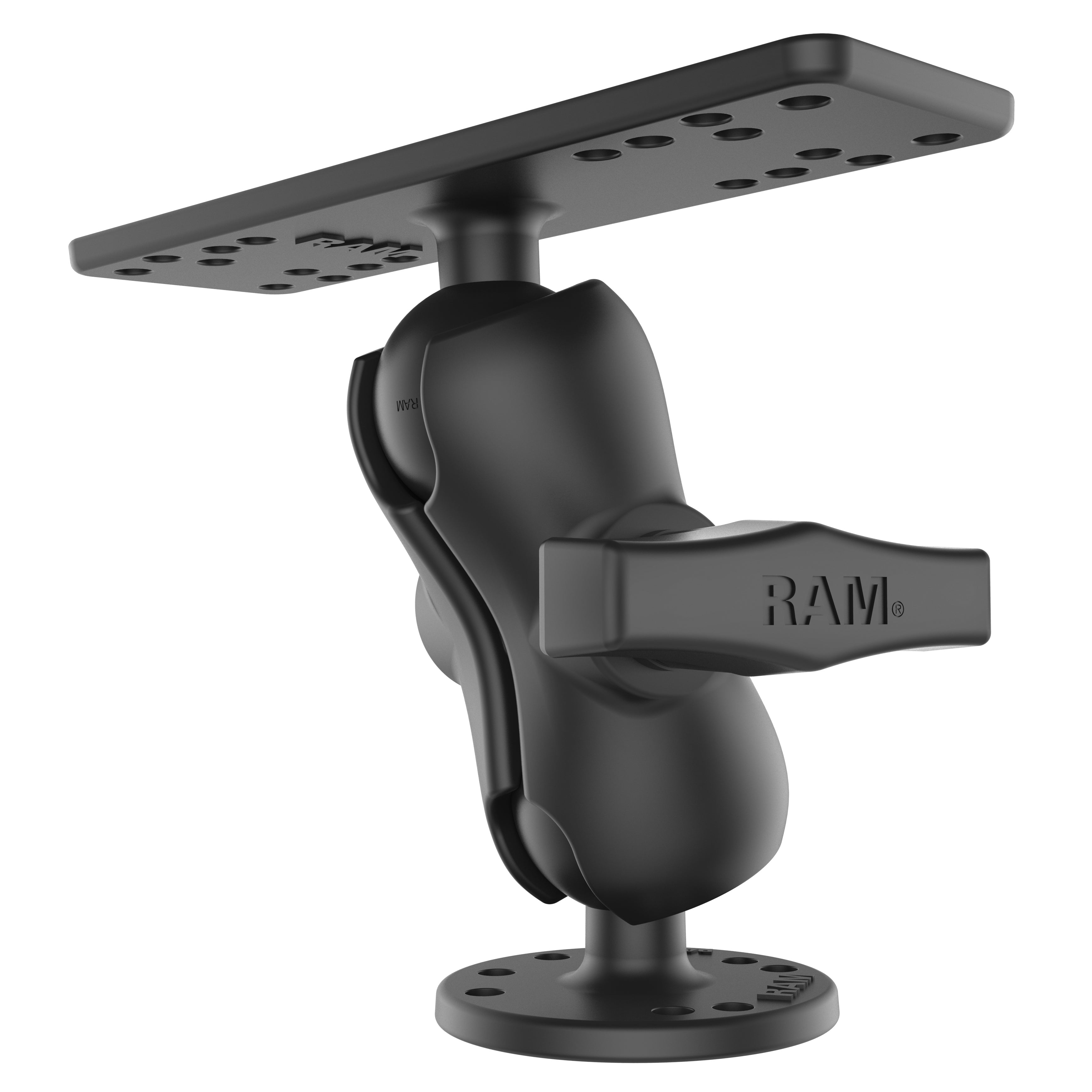 RAM Universele Maritieme Elektronica Montage - C Maat - Kort - RAM Mounts RAM-111U-B afbeelding 2